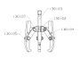 Extractor Forza 3 Patas 85X100